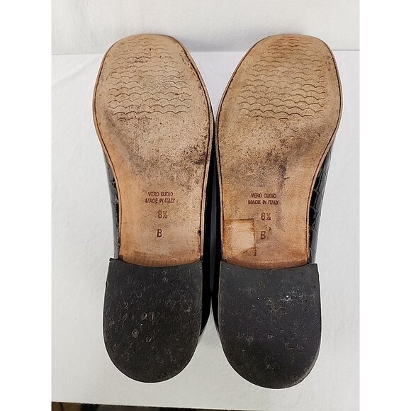 Roberto Capucci Women Shoes Brown Leather size 8.5 B Flex Comfort Italy Heel - Picture 10 of 10